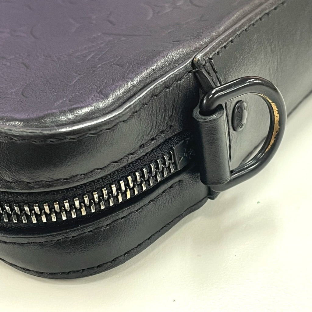 Louis Vuitton Black Monogram Shadow Shoulder Bag Sling Bag (Pre-Owned)