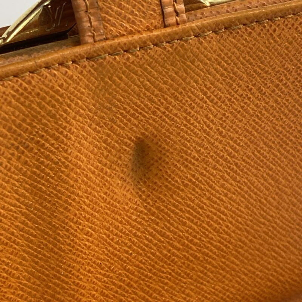 Louis Vuitton Epi Orange Epi Leather Wallet (Bi-Fold) (Pre-Owned)
