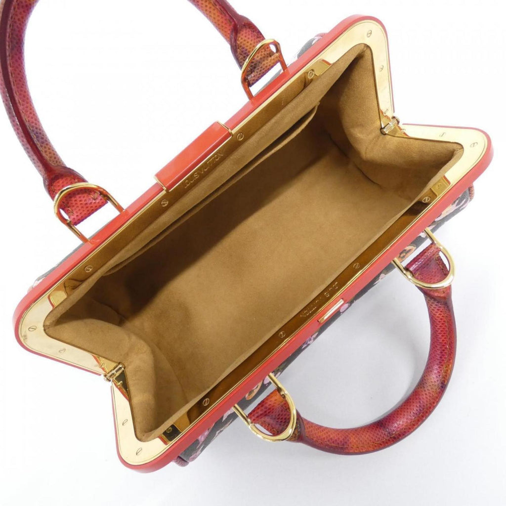 Louis Vuitton Brown Coated Canvas Handbag (Pre-Owned)