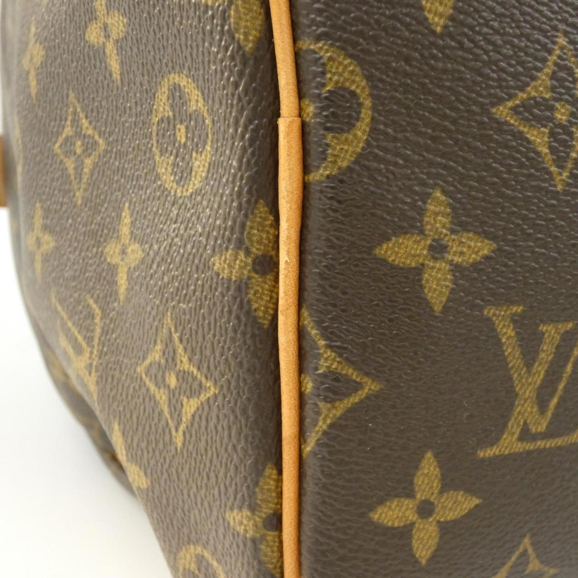 Louis Vuitton Marron Coated Canvas Boston Bag (Pre-Owned)