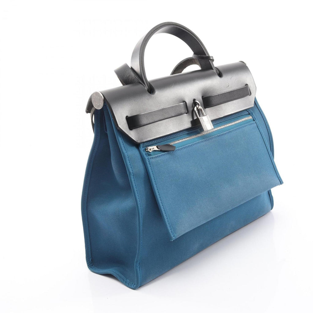 Herbag Zip Leather and Toile 31