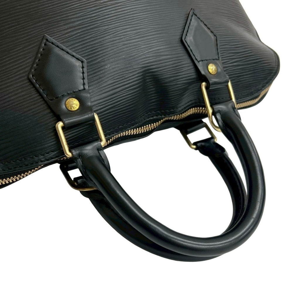 Louis Vuitton Black Epi Leather Handbag Tote Bag (Pre-Owned)