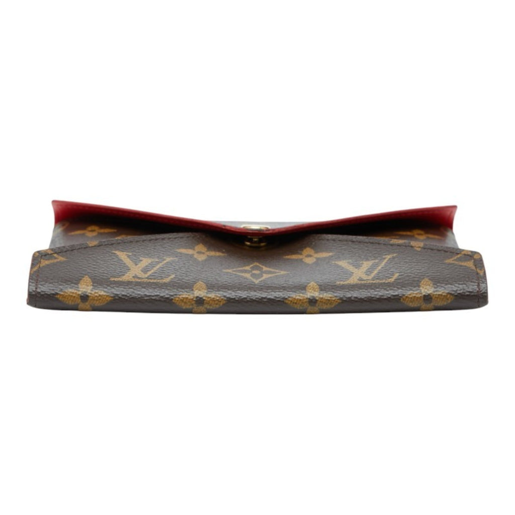 Louis Vuitton Monogram Brown Red Color Pvc Leather Pochette (Pre-Owned)