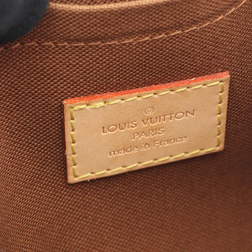 Louis Vuitton Brown Coated Canvas Leather Fanny Pack (Pre-Owned)