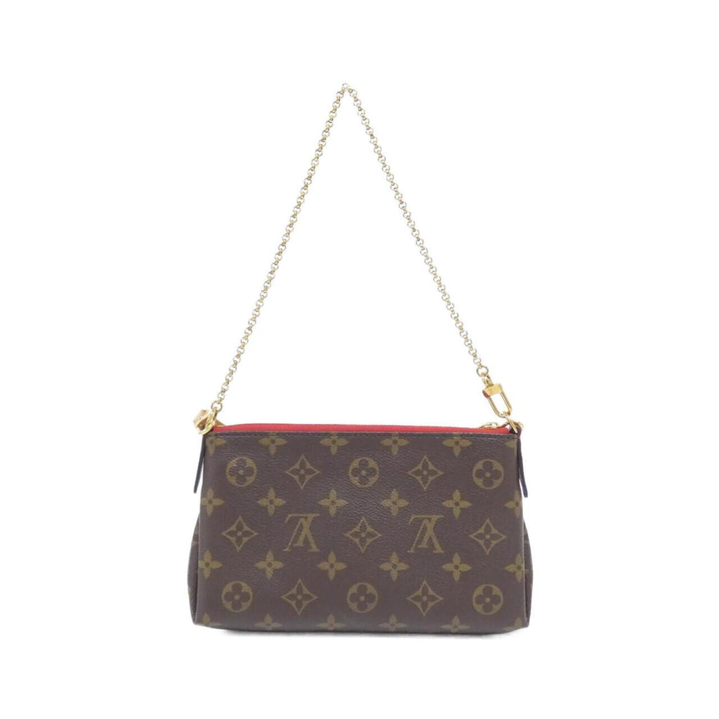 Louis Vuitton Monogram Cerise Marron Coated Canvas Shoulder Bag (Pre-Owned)