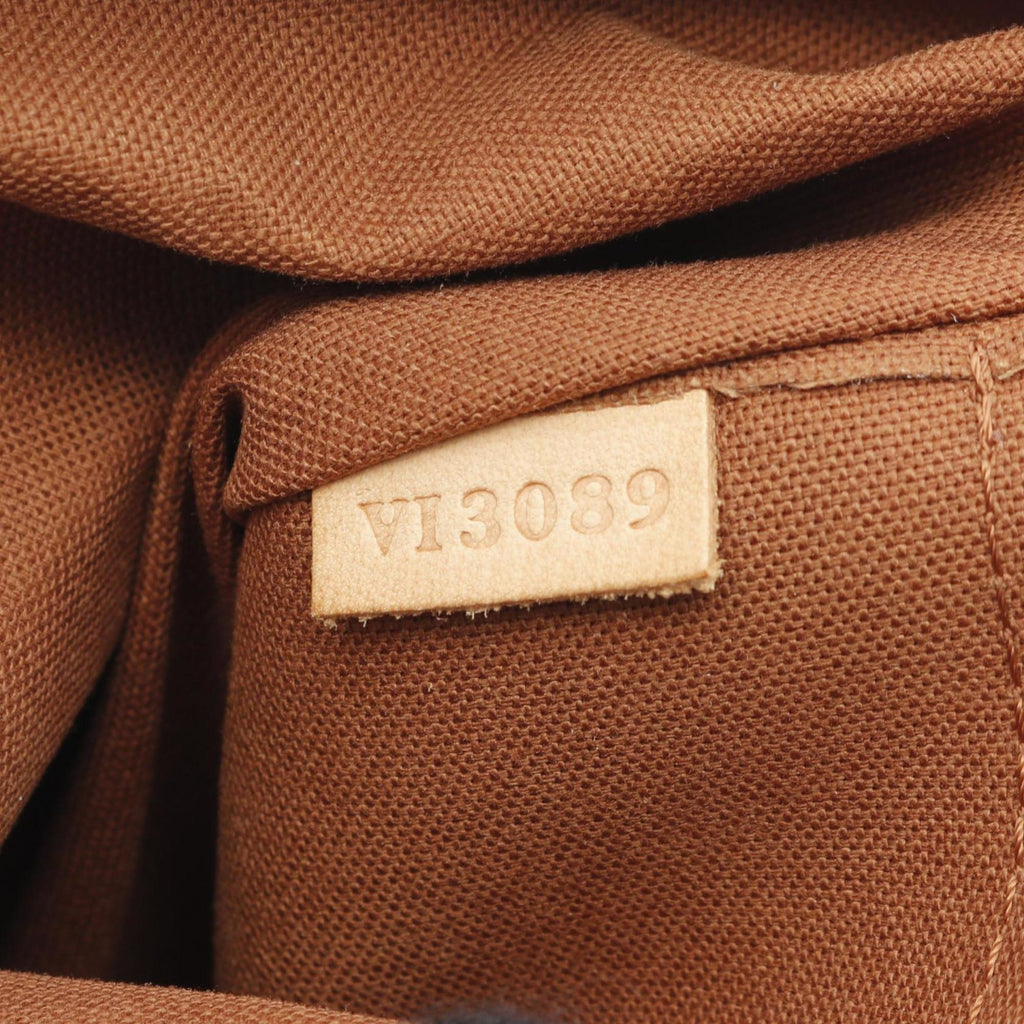 Louis Vuitton Brown Monogram Coated Canvas Handbag (Pre-Owned)