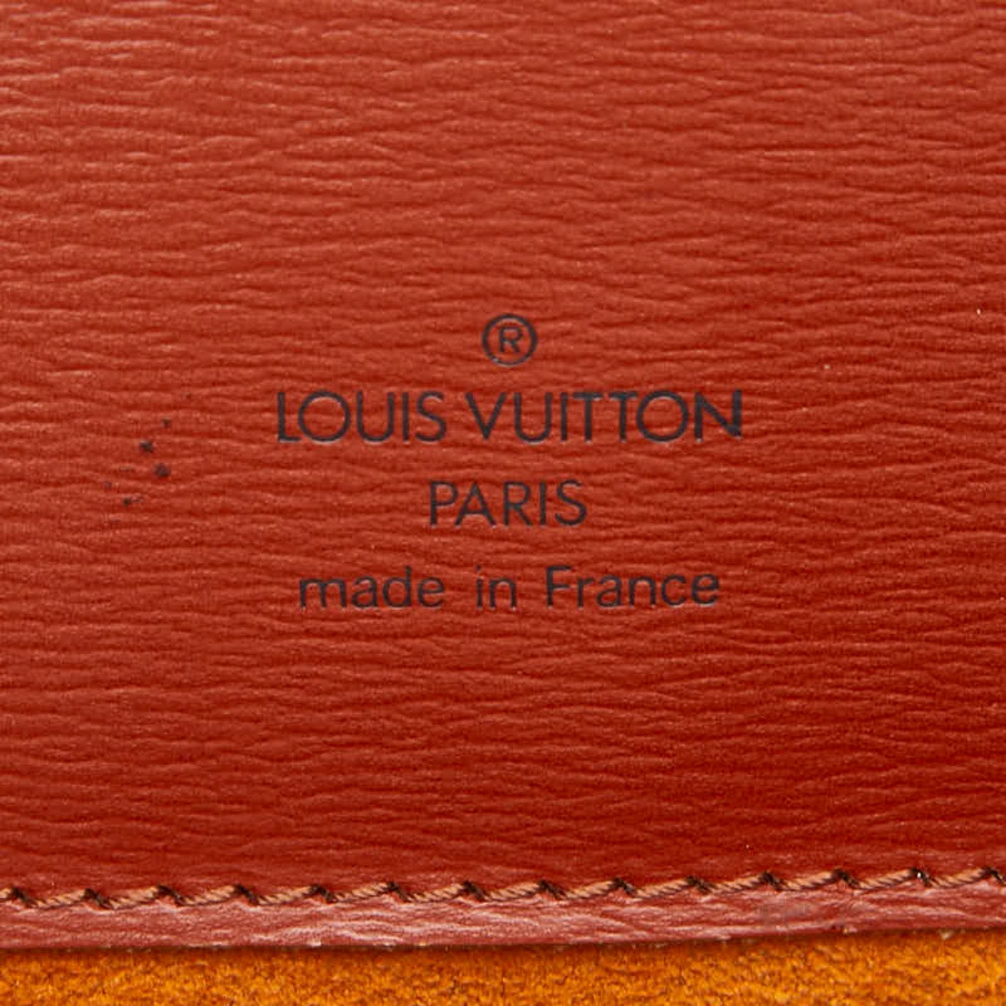 Louis Vuitton Kenyan Brown Leather Shoulder Bag (Pre-Owned)