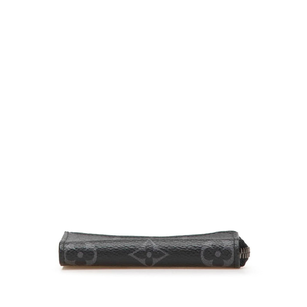 Louis Vuitton Black Leather Pvc Coin Purse/Coin Case (Pre-Owned)