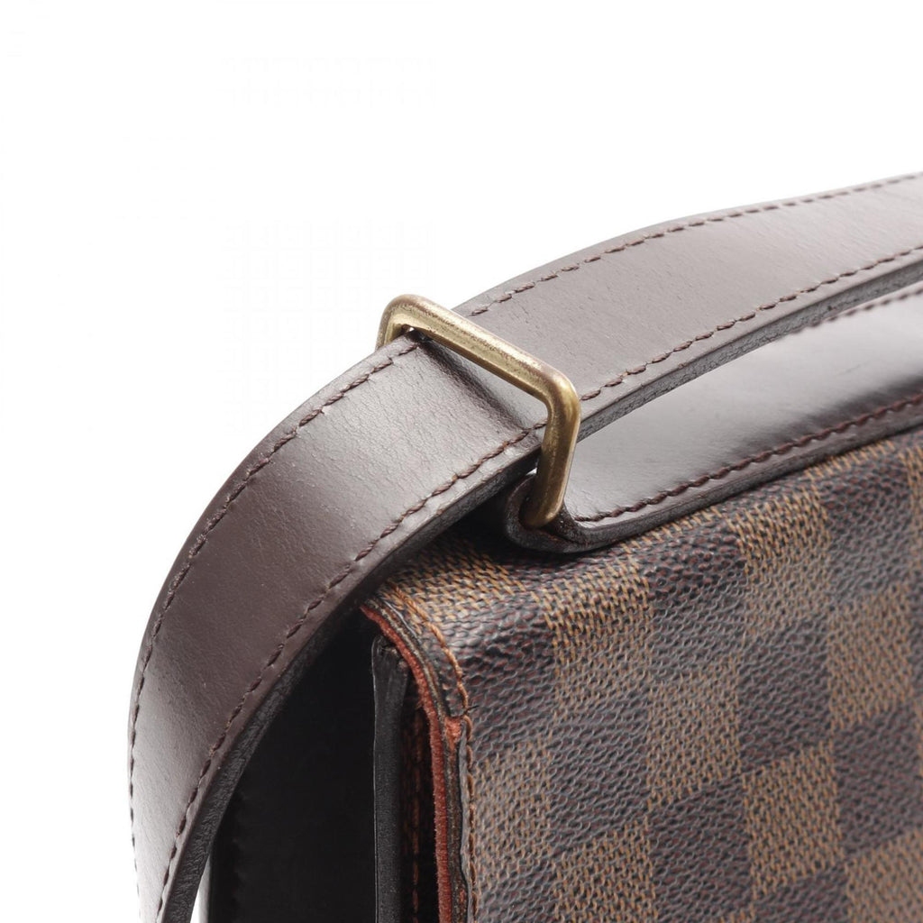 Louis Vuitton Brown Coated Canvas Shoulder Bag (Pre-Owned)