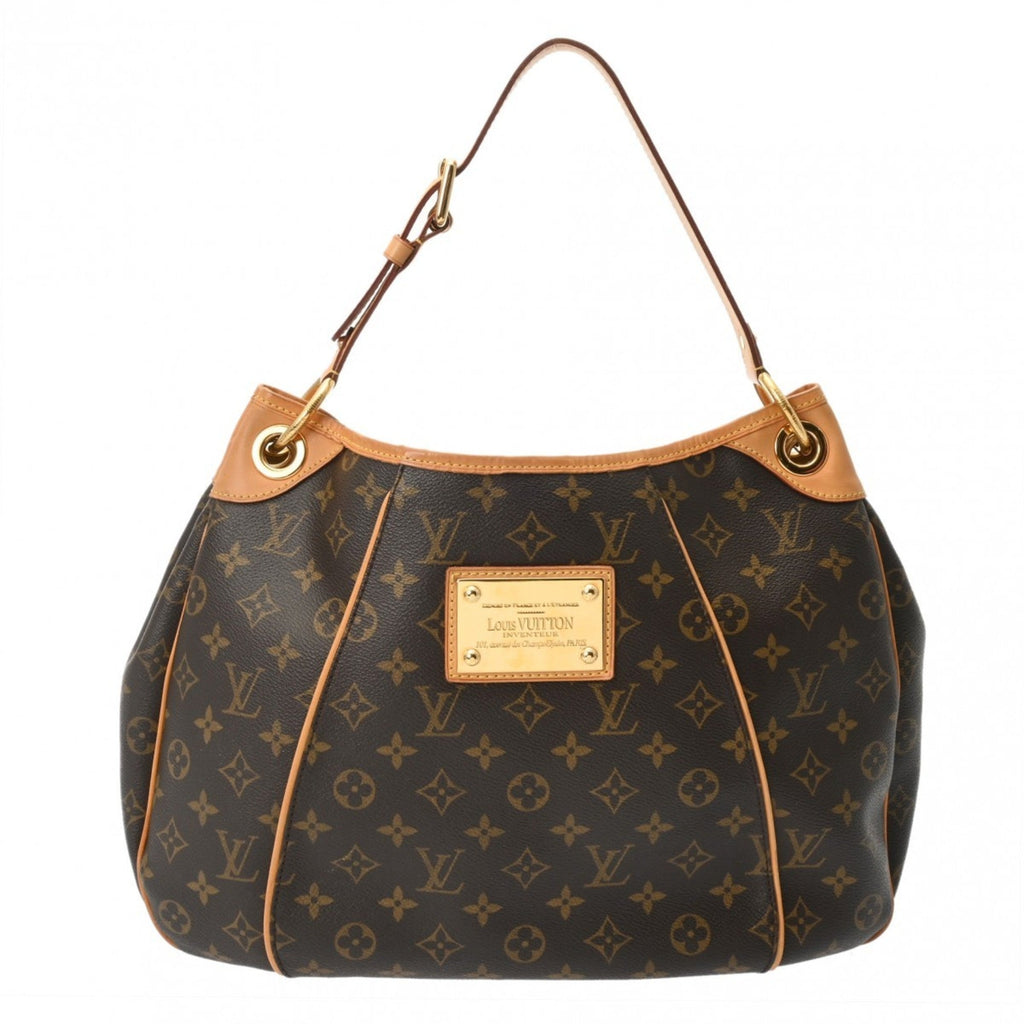Louis Vuitton Brown Monogram Canvas Shoulder Bag (Pre-Owned)
