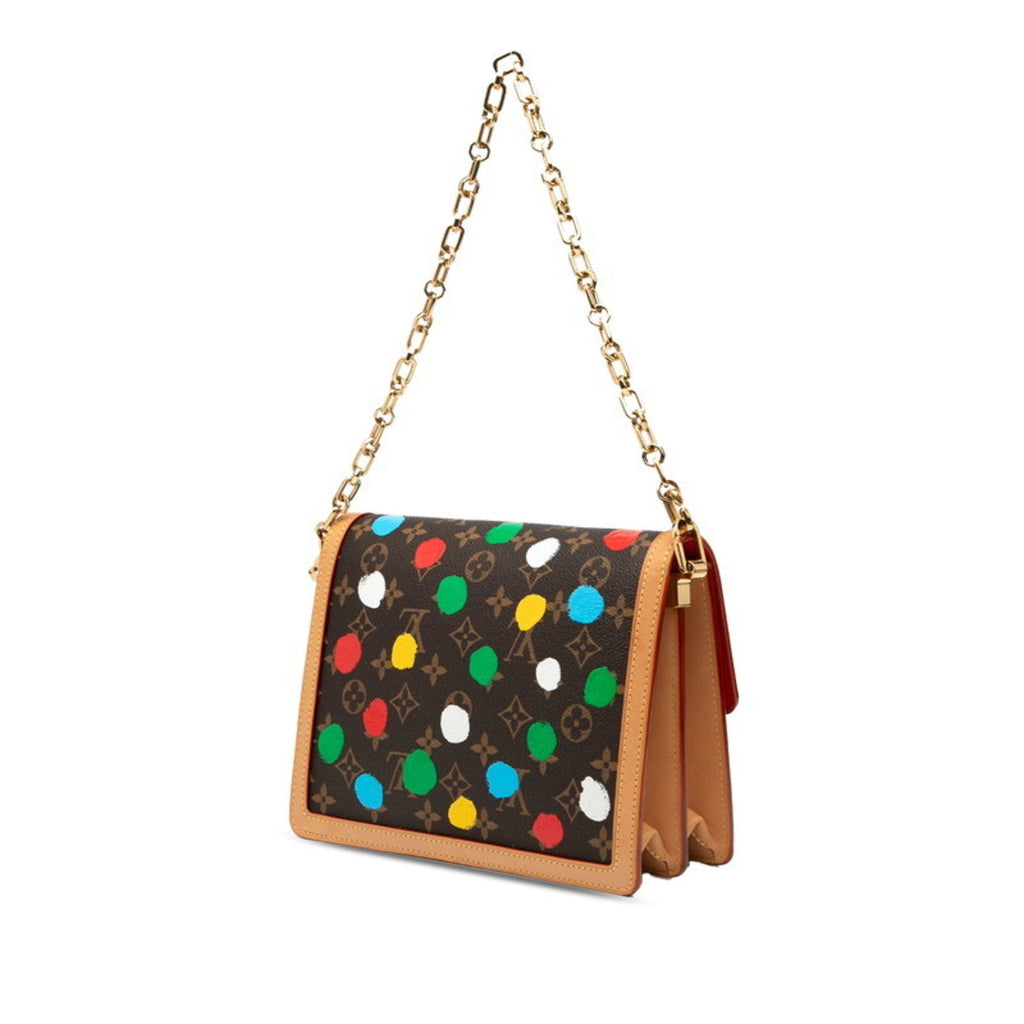 Louis Vuitton Brown Multi-Color Pvc Leather Handbag Shoulder Bag (Pre-Owned)