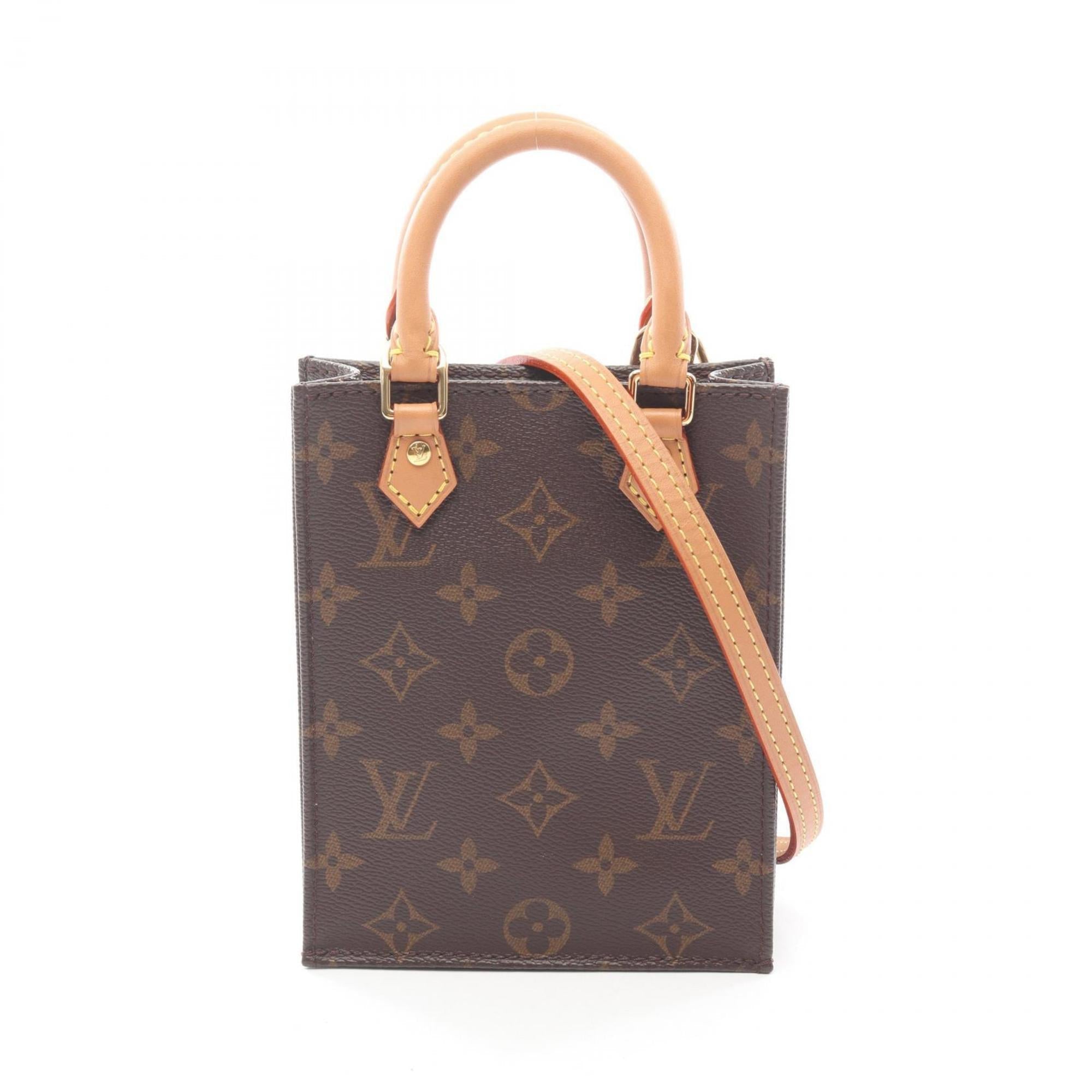 Louis Vuitton Brown Coated Canvas Monogram Pvc Leather Handbag (Pre-Owned)