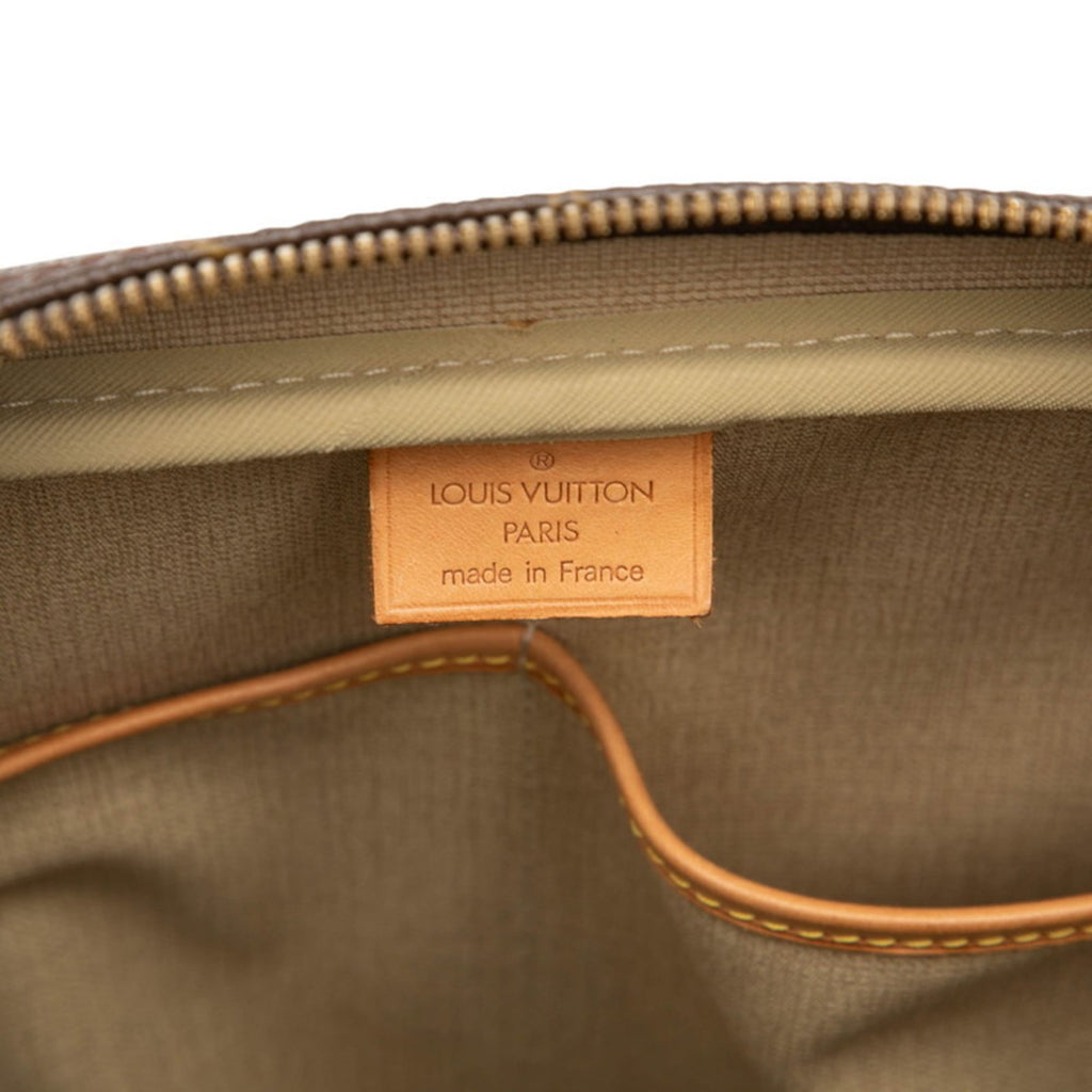 Louis Vuitton Brown Pvc Leather Handbag (Pre-Owned)