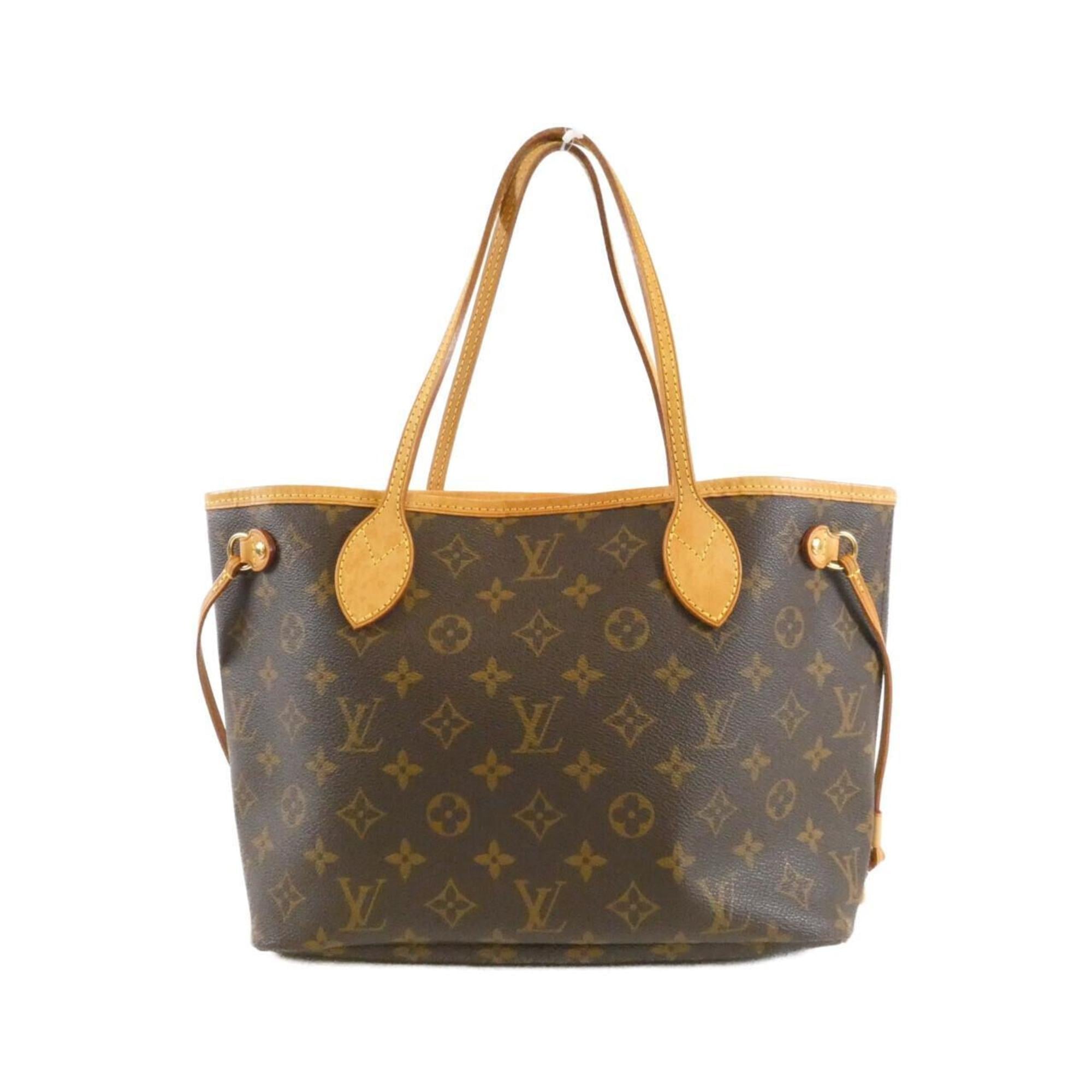 Louis Vuitton Brown Coated Canvas Handbag (Pre-Owned)