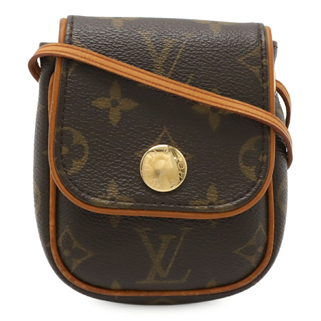 Louis Vuitton Brown Monogram Pochette Pouch Shoulder Bag (Pre-Owned)