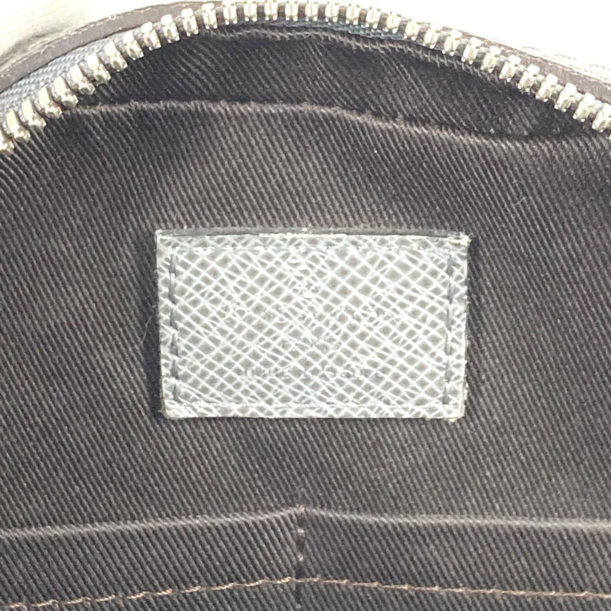 Louis Vuitton Galle Glacier Gray Taiga Leather Handbag Tote Bag (Pre-Owned)