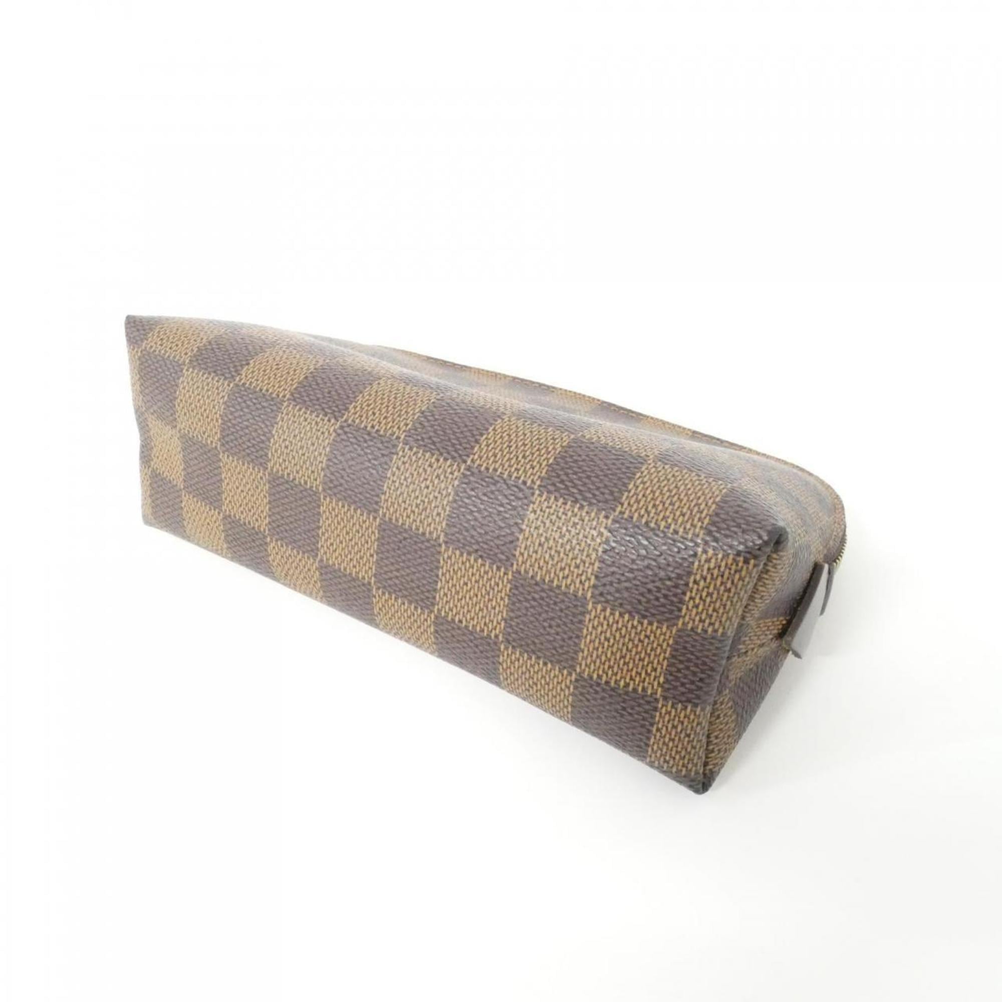 Louis Vuitton Ebene Coated Canvas Pouch (Pre-Owned)