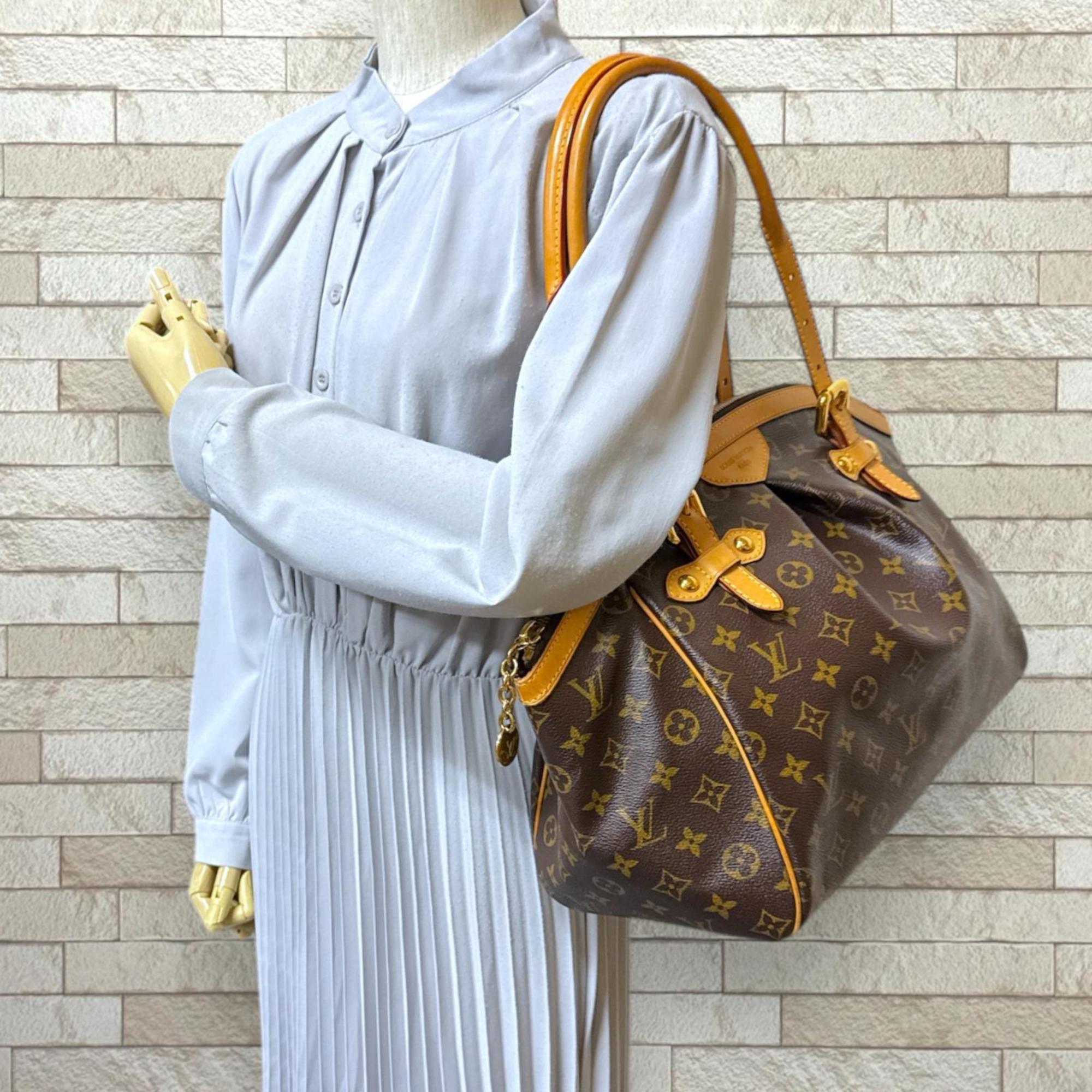 Louis Vuitton Brown Monogram Tote Bag (Pre-Owned)
