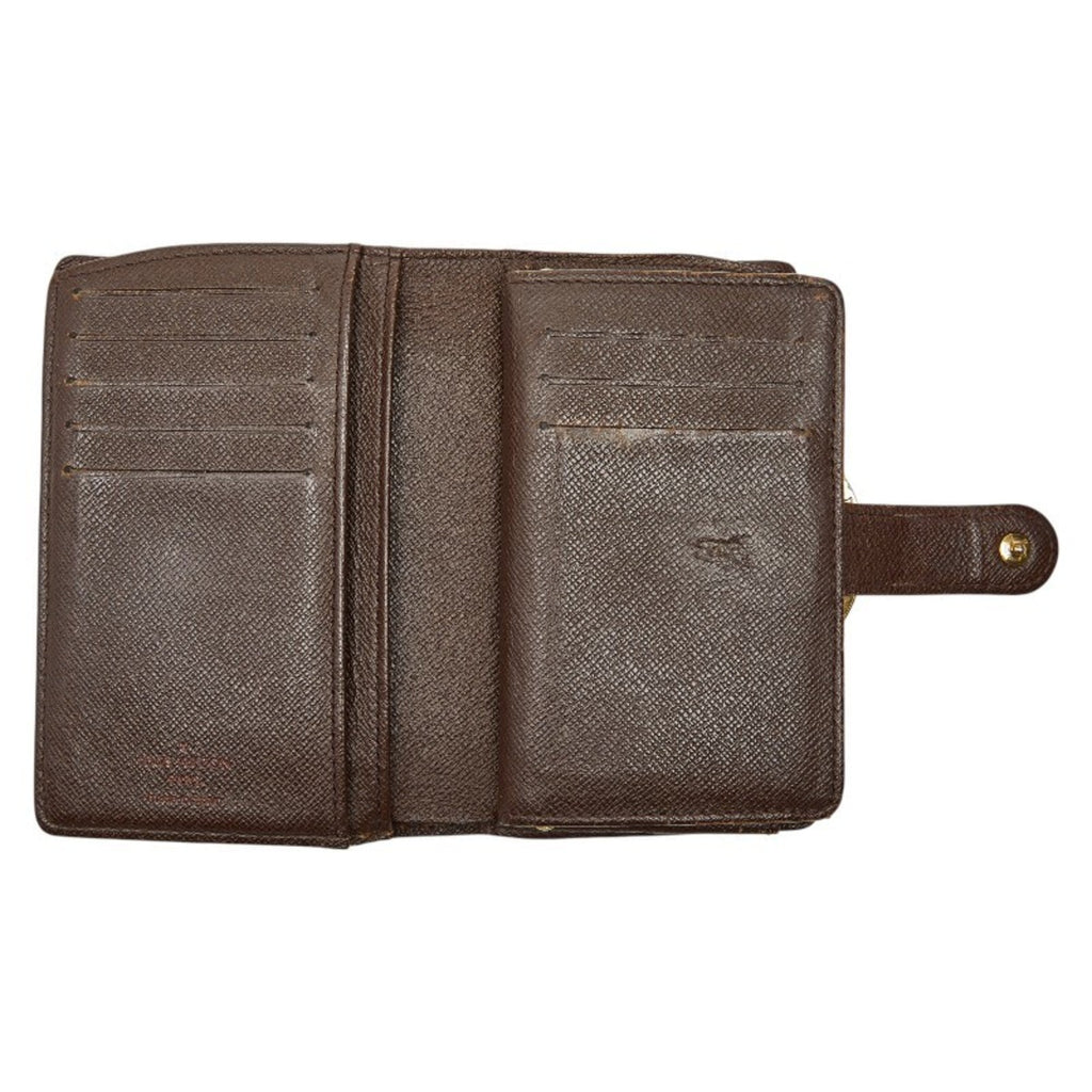Louis Vuitton Damier Brown Pvc Wallet (Bi-Fold) (Pre-Owned)