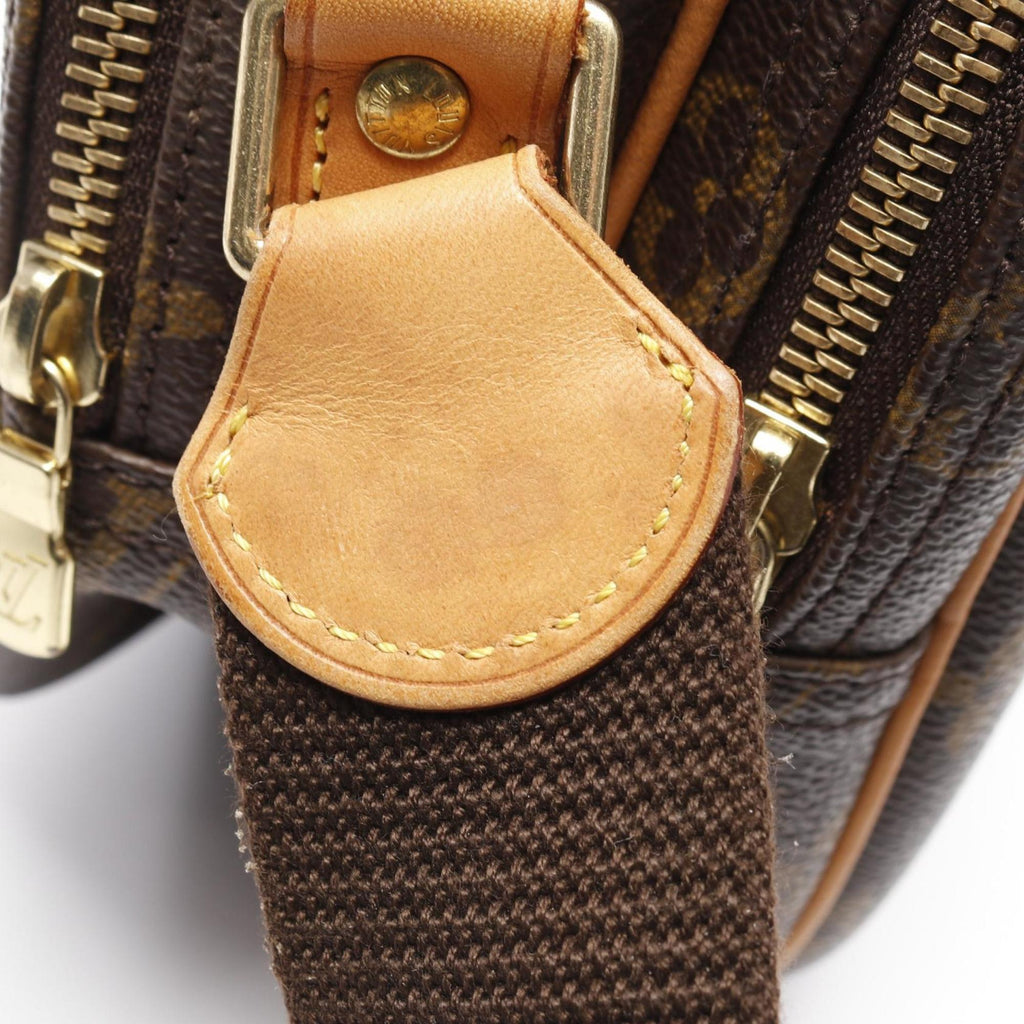 Louis Vuitton Brown Monogram Coated Canvas Shoulder Bag (Pre-Owned)
