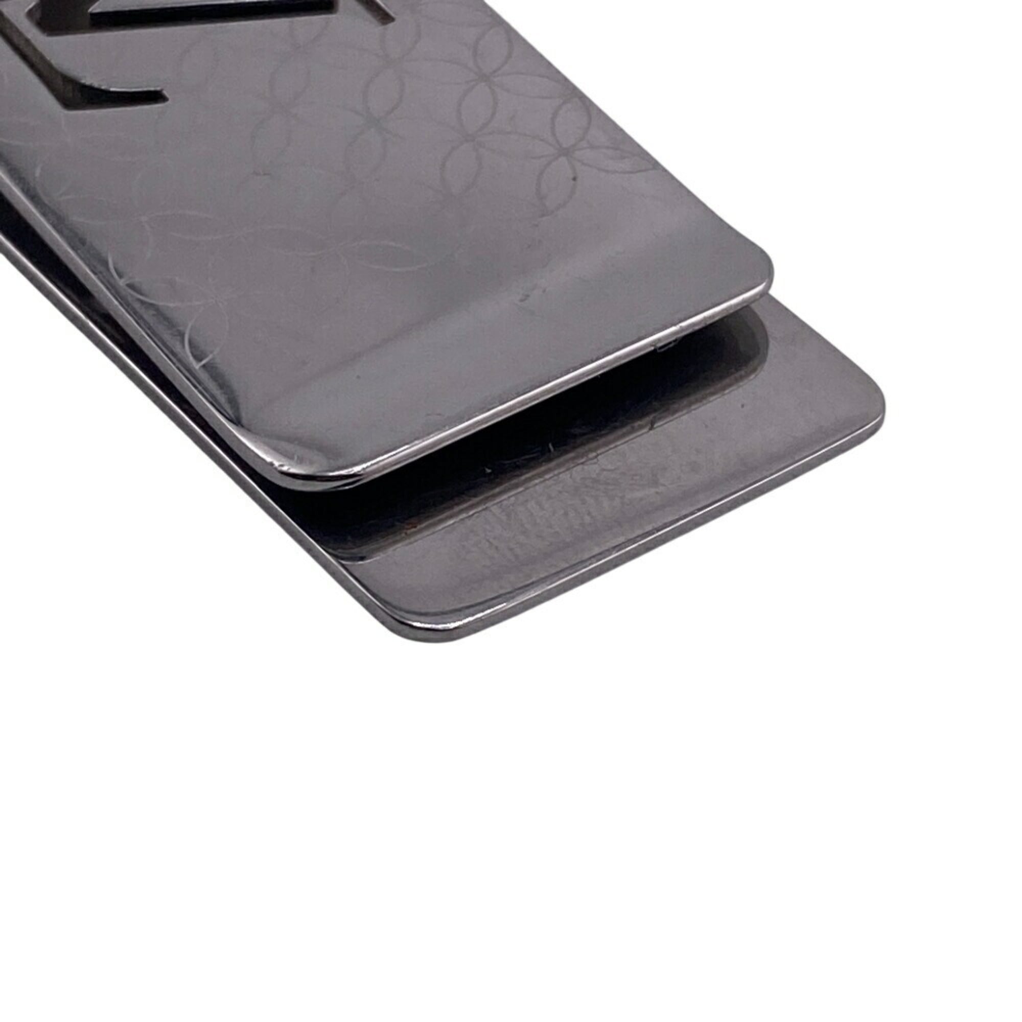 Louis Vuitton Silver Stainless Steel Money Clip (Pre-Owned)