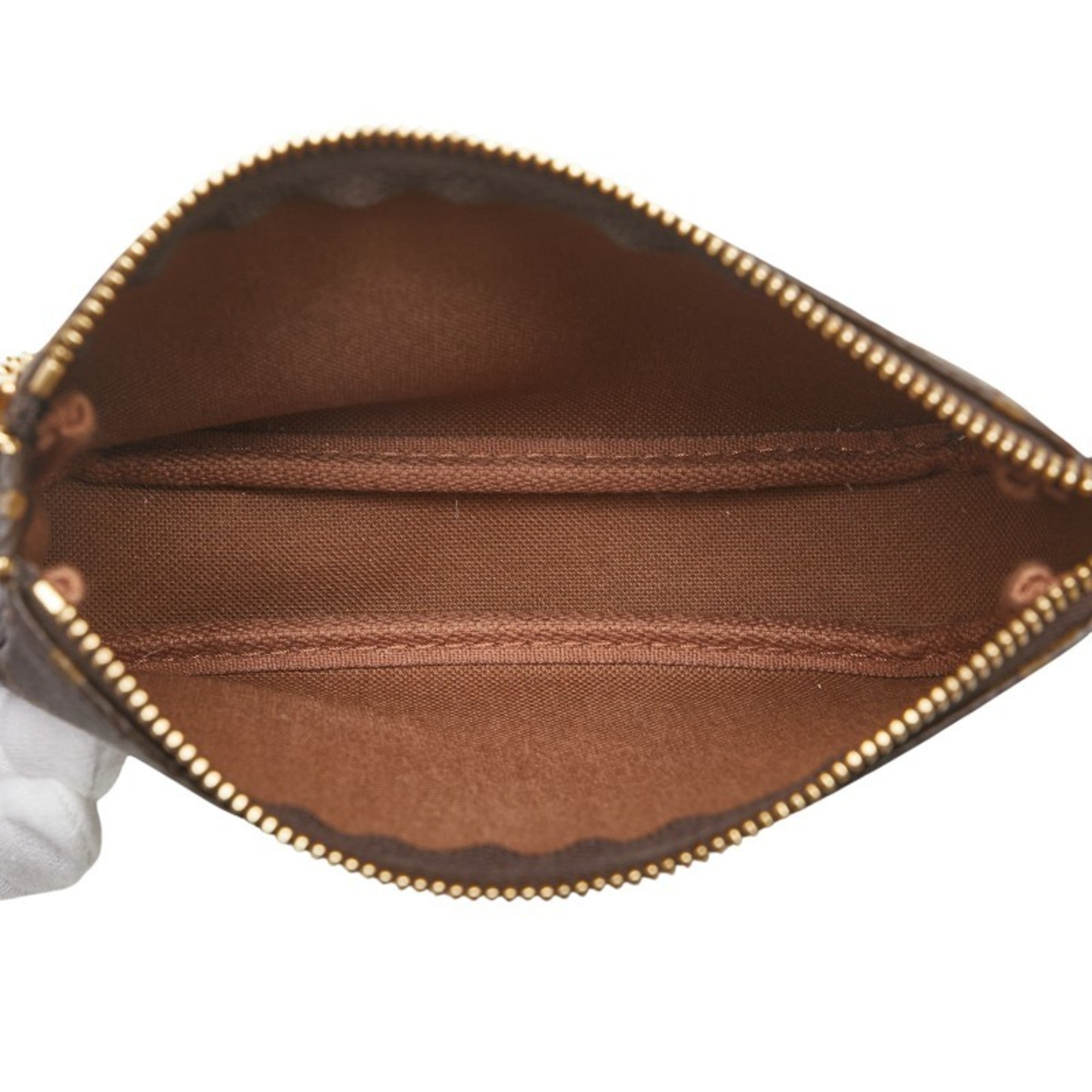 Louis Vuitton Monogram Brown Pvc Leather Pochette (Pre-Owned)