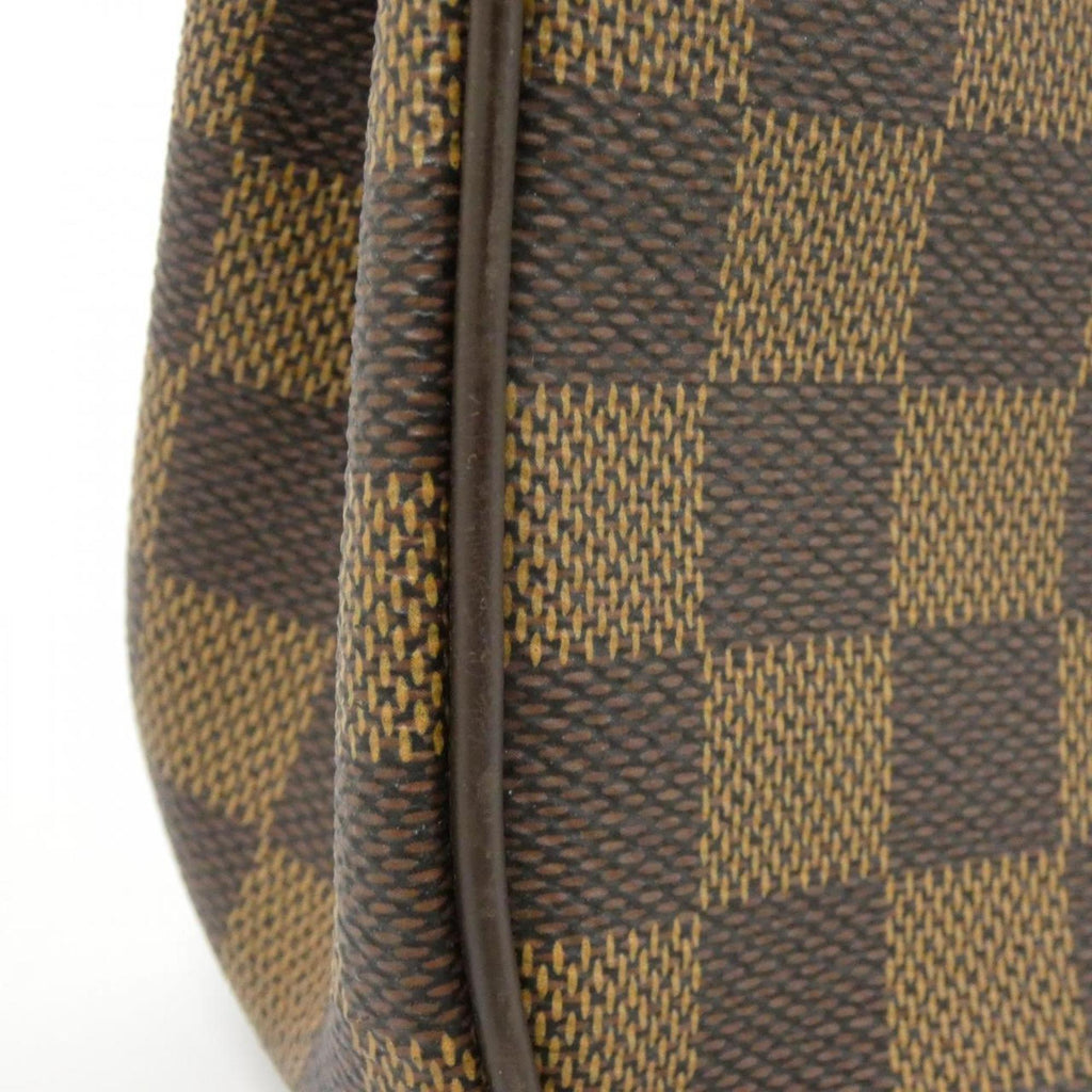Louis Vuitton Damier Damier Canvas Ebene Damier Canvas Shoulder Bag (Pre-Owned)