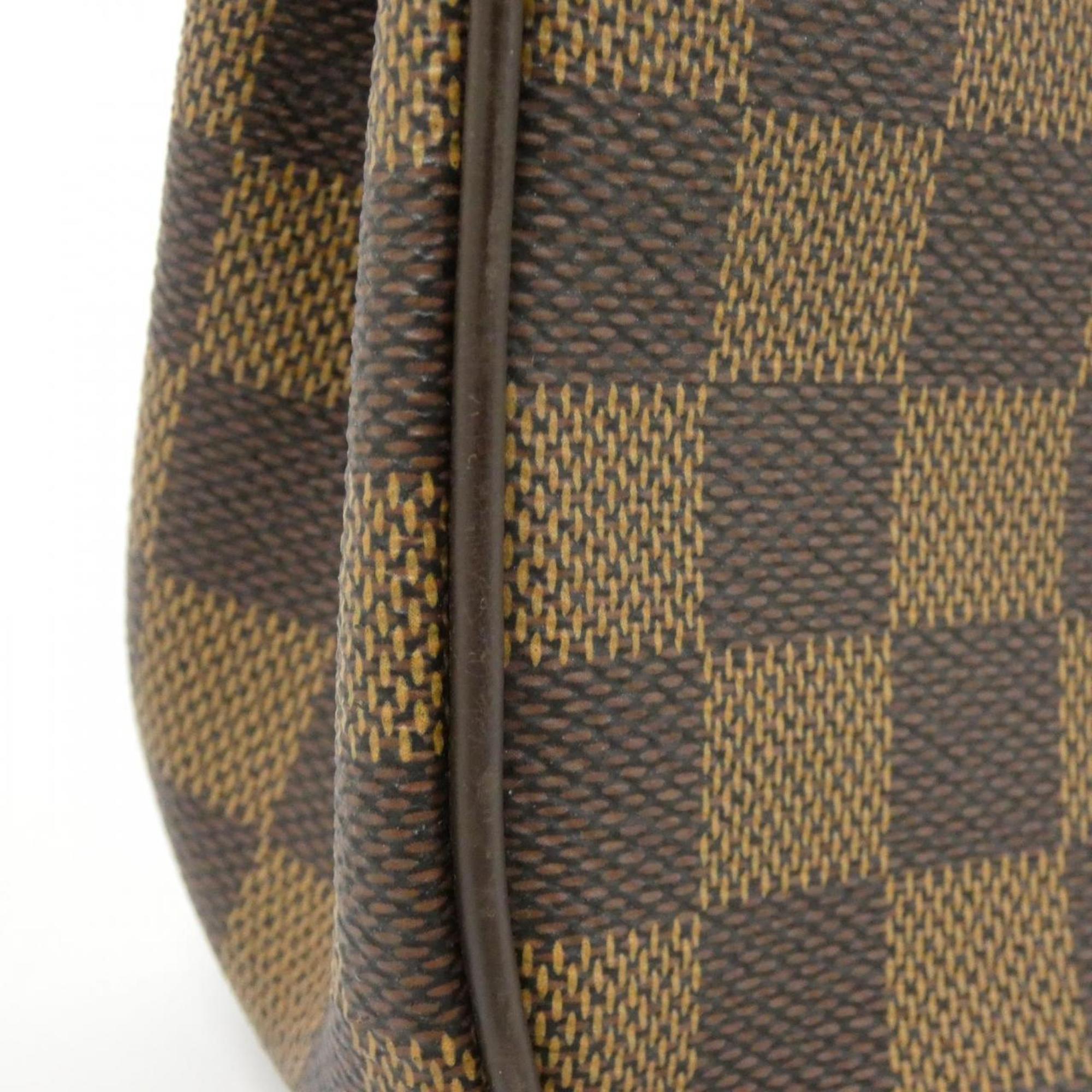 Louis Vuitton Damier Damier Canvas Ebene Damier Canvas Shoulder Bag (Pre-Owned)