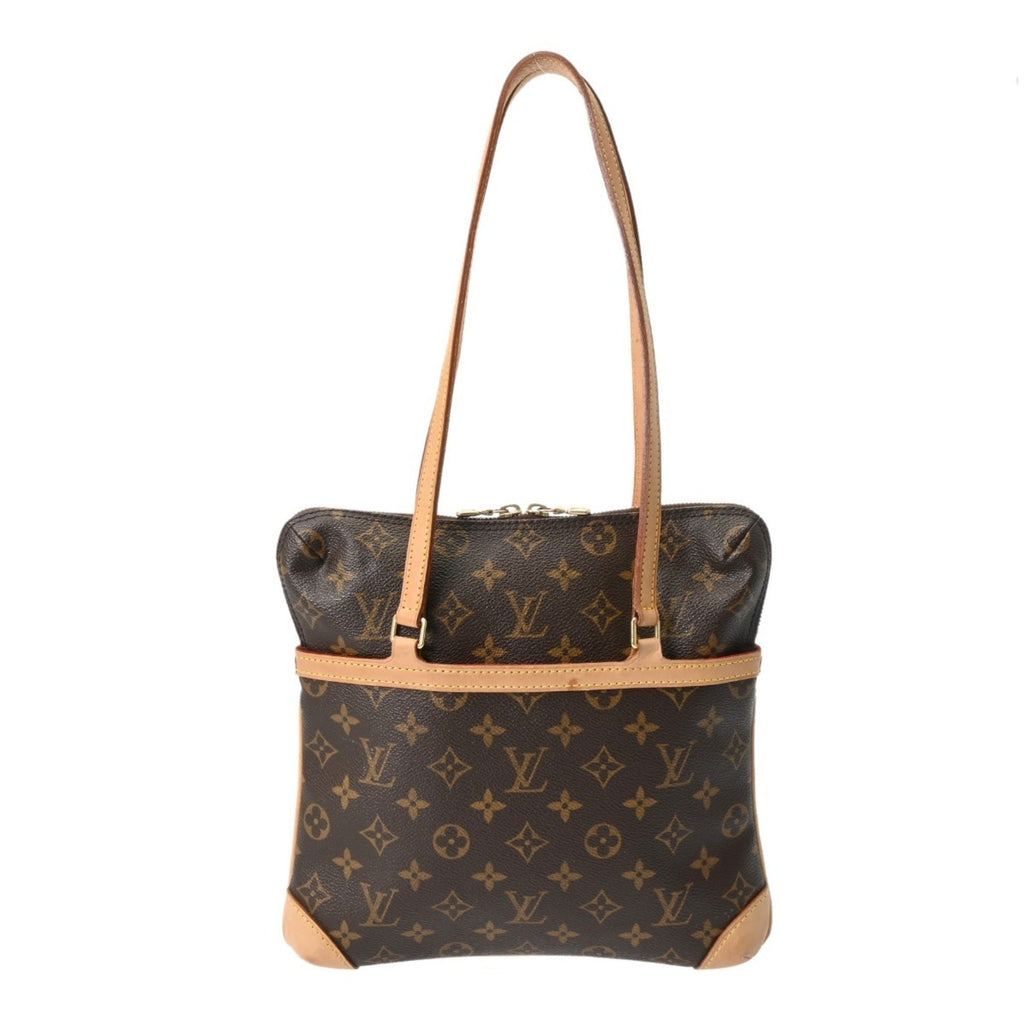 Louis Vuitton Brown Monogram Canvas Shoulder Bag (Pre-Owned)
