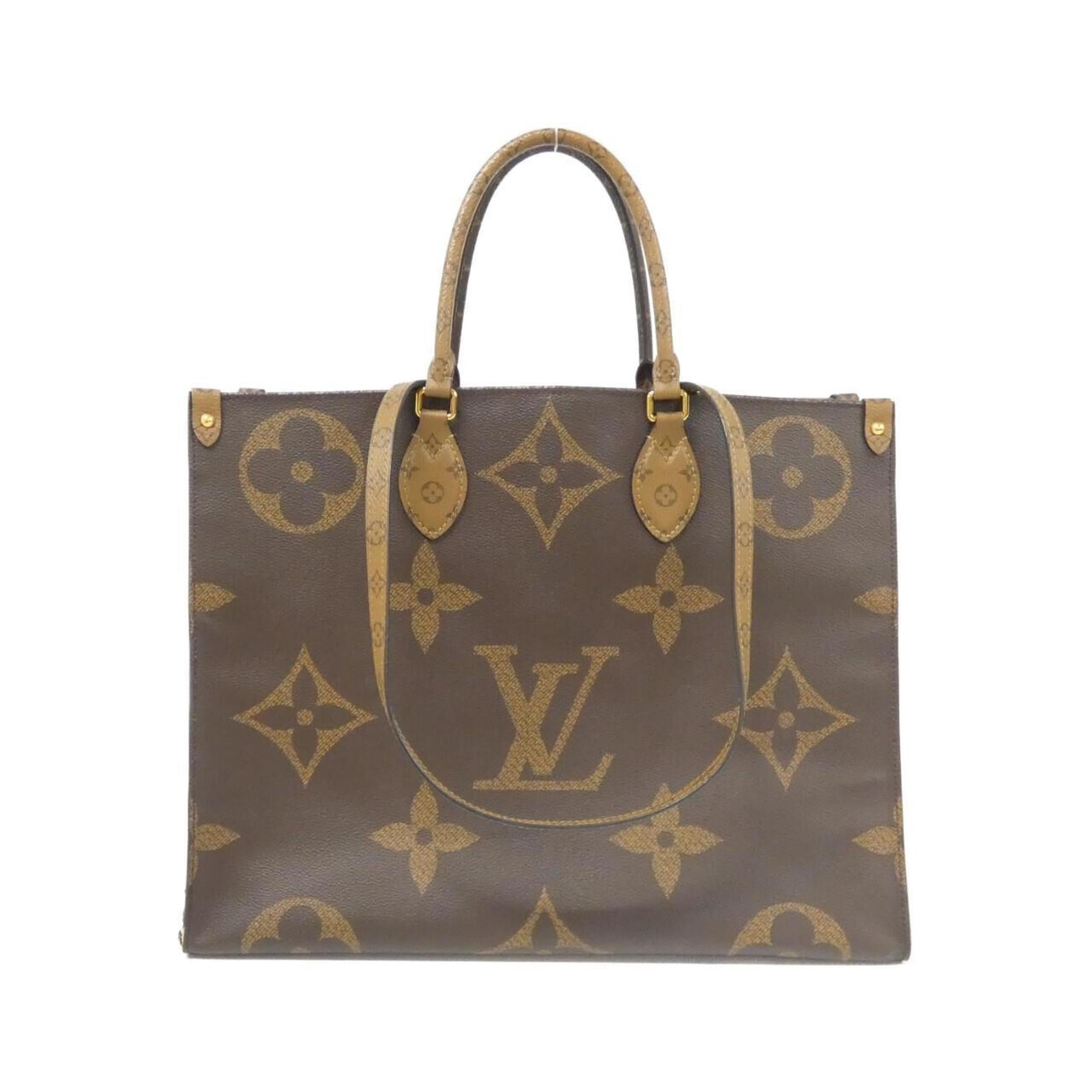 Louis Vuitton Brown Coated Canvas Handbag (Pre-Owned)