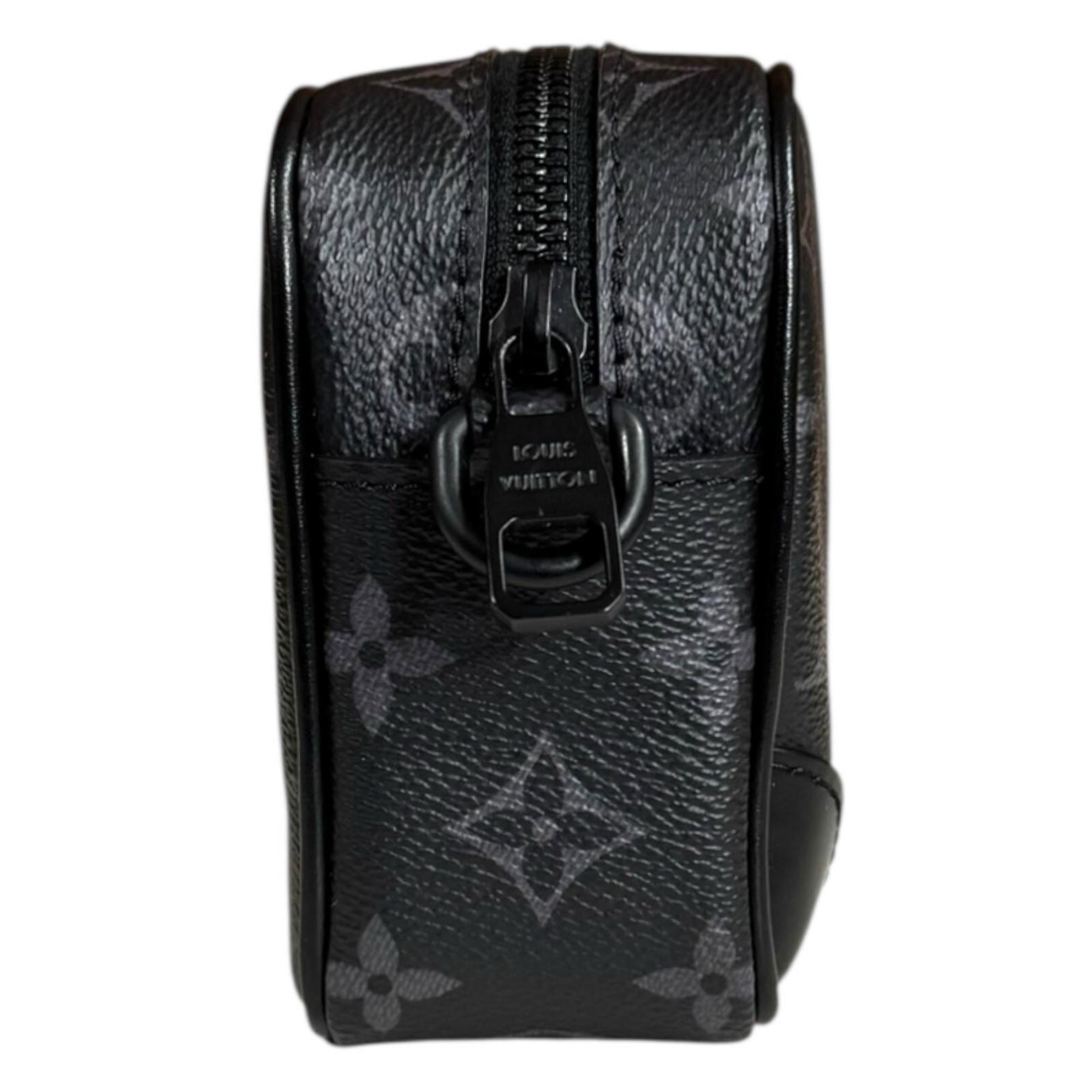 Louis Vuitton Black Monogram Eclipse Shoulder Bag (Pre-Owned)