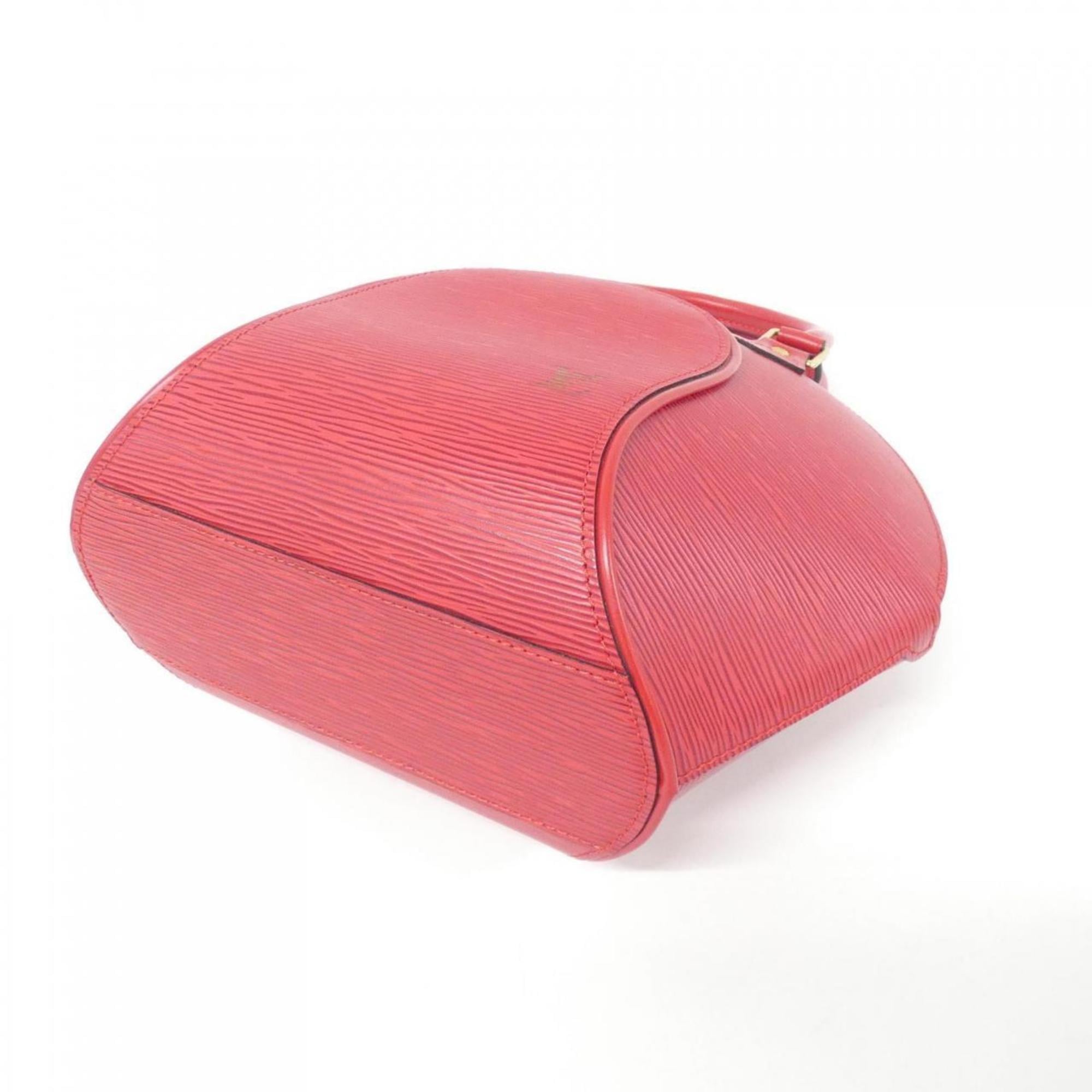 Louis Vuitton Red Color Leather Handbag (Pre-Owned)
