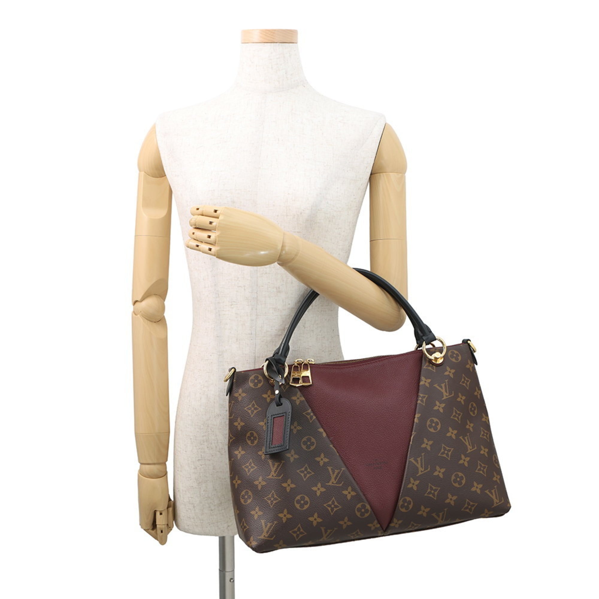 Louis Vuitton Monogram Bordeaux Monogram Shoulder Bag Tote Bag (Pre-Owned)