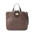 Louis Vuitton Brown Damier Canvas Rose Coated Canvas Handbag (Pre-Owned)