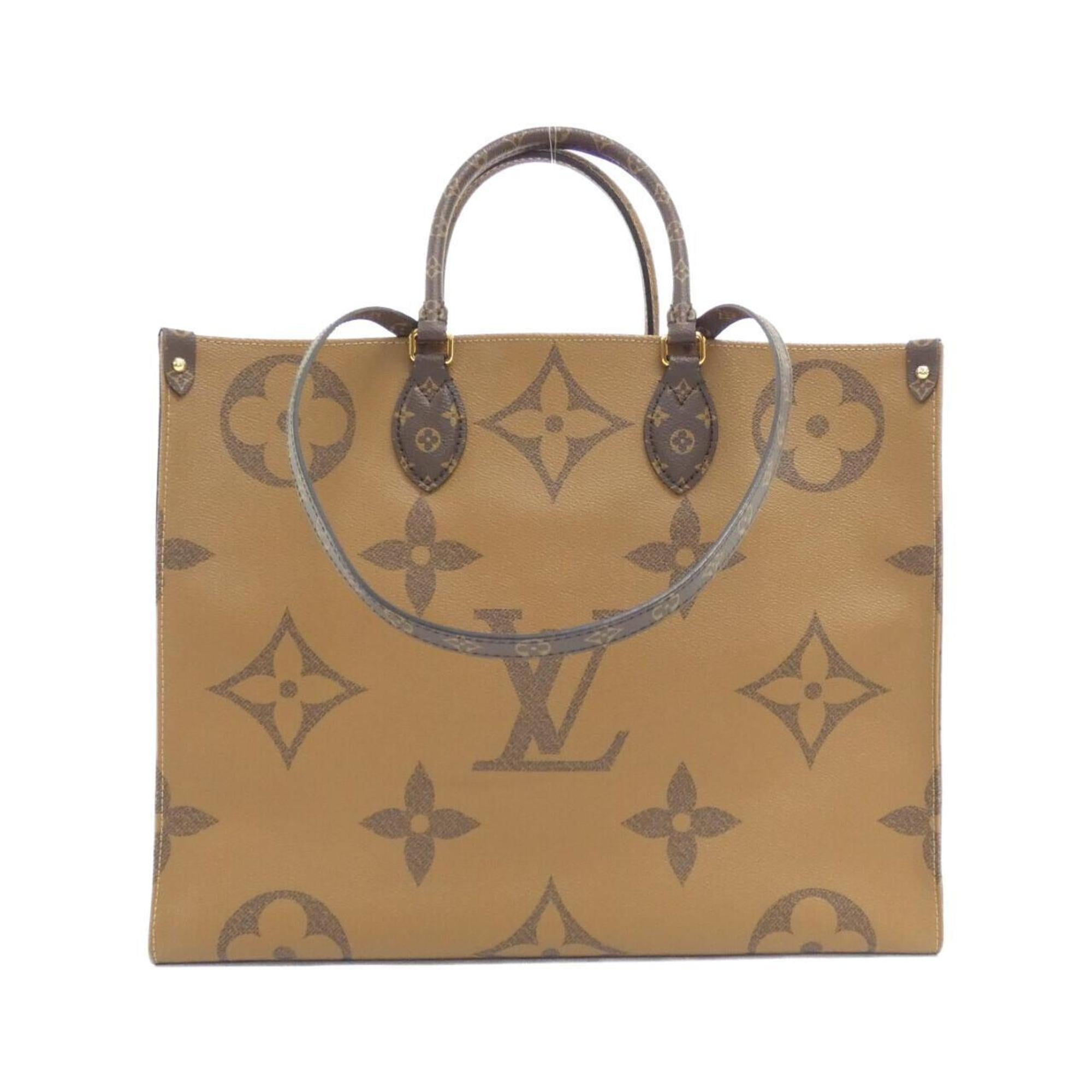 Louis Vuitton Marron Coated Canvas Handbag (Pre-Owned)