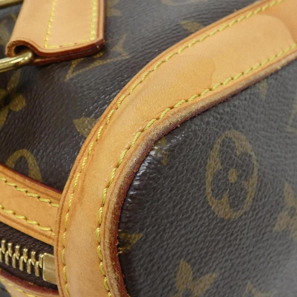 Louis Vuitton Marron Coated Canvas Backpack (Pre-Owned)