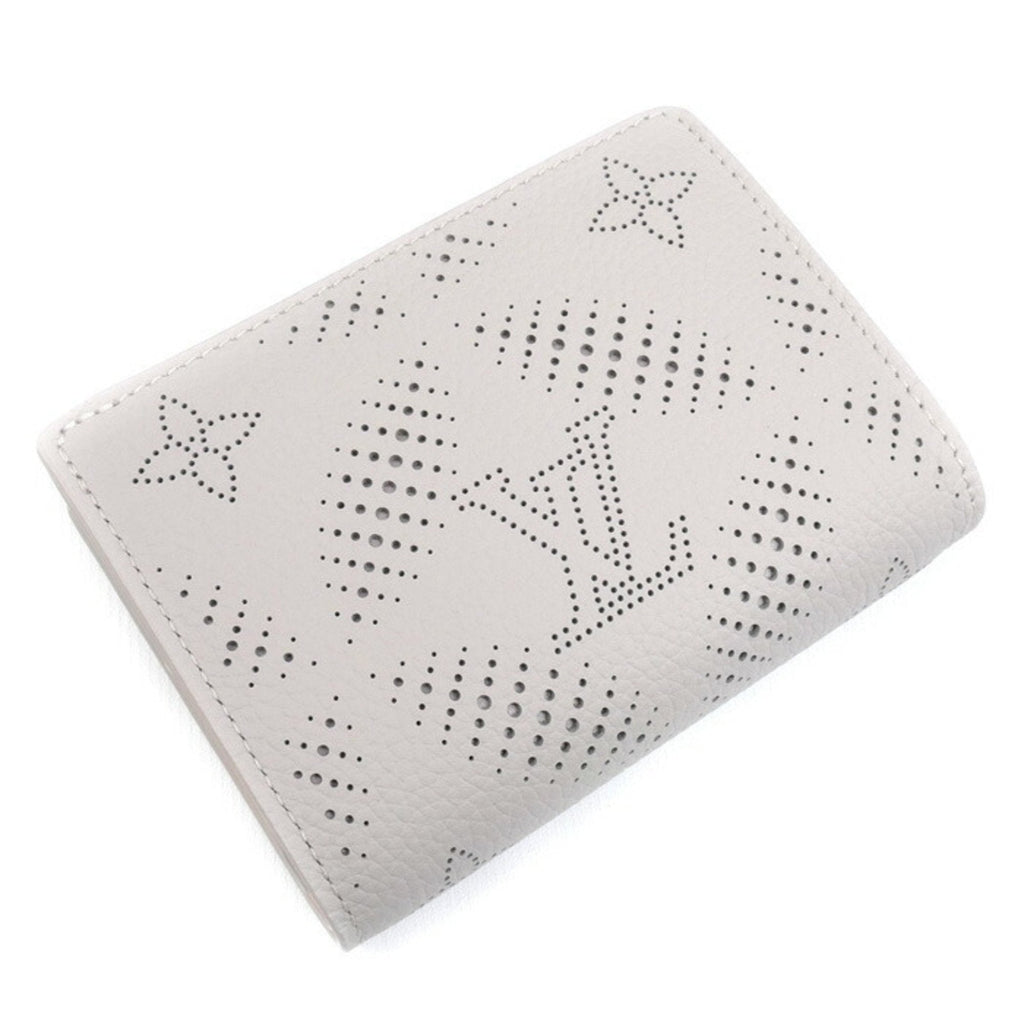 Louis Vuitton Grayish Pink Mahina Leather Wallet (Bi-Fold) (Pre-Owned)