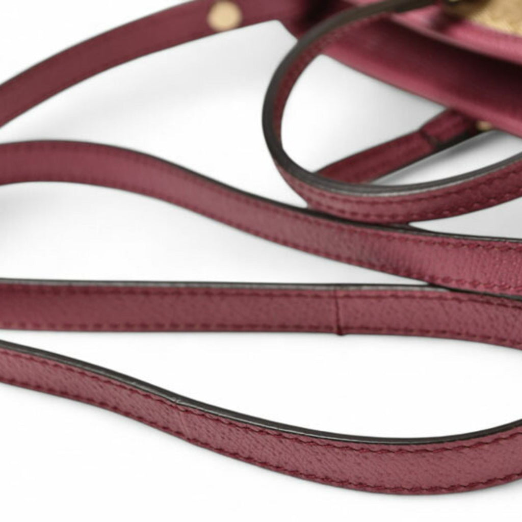 Bree Convertible Tote GG Canvas with Leather Small