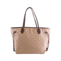 Louis Vuitton Dark Beige Pink Beige Sepia Canvas Handbag (Pre-Owned)