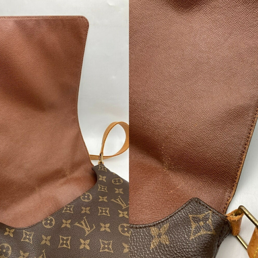 Louis Vuitton Brown Pvc Leather Shoulder Bag (Pre-Owned)