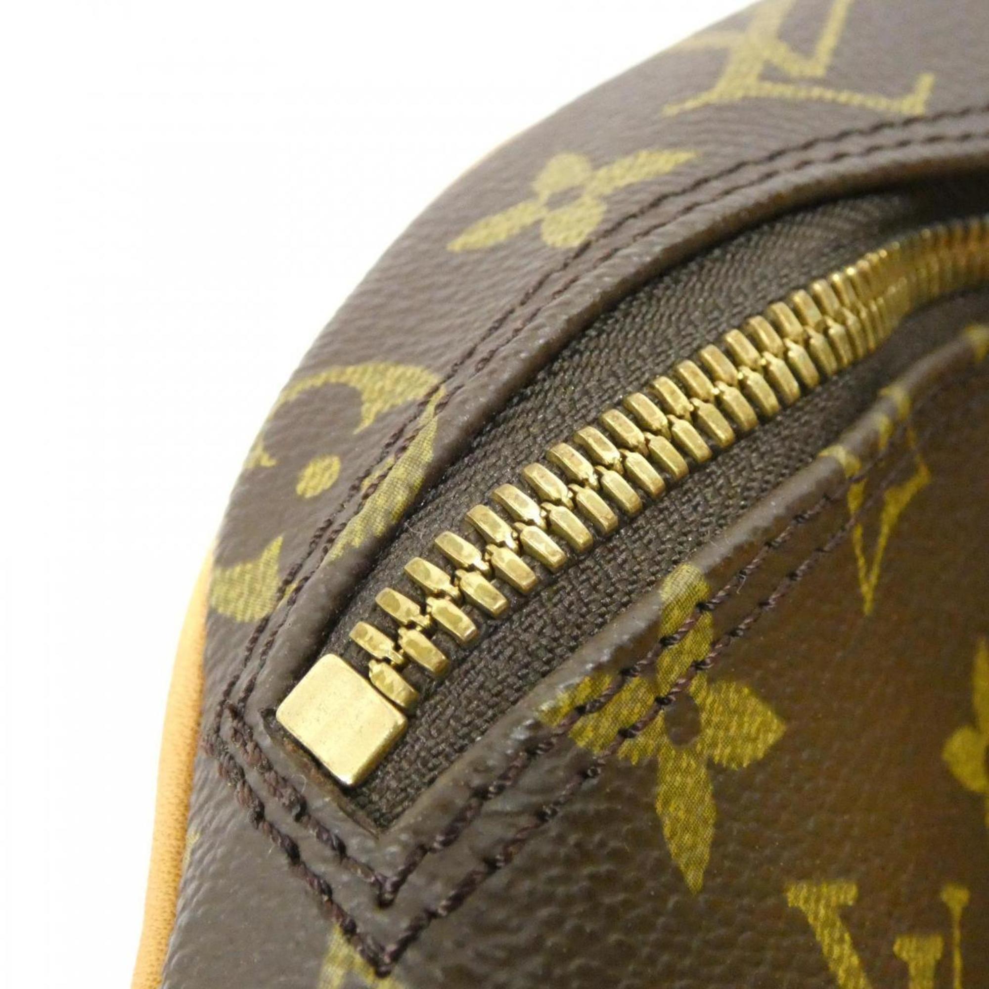 Louis Vuitton Marron Coated Canvas Fanny Pack (Pre-Owned)