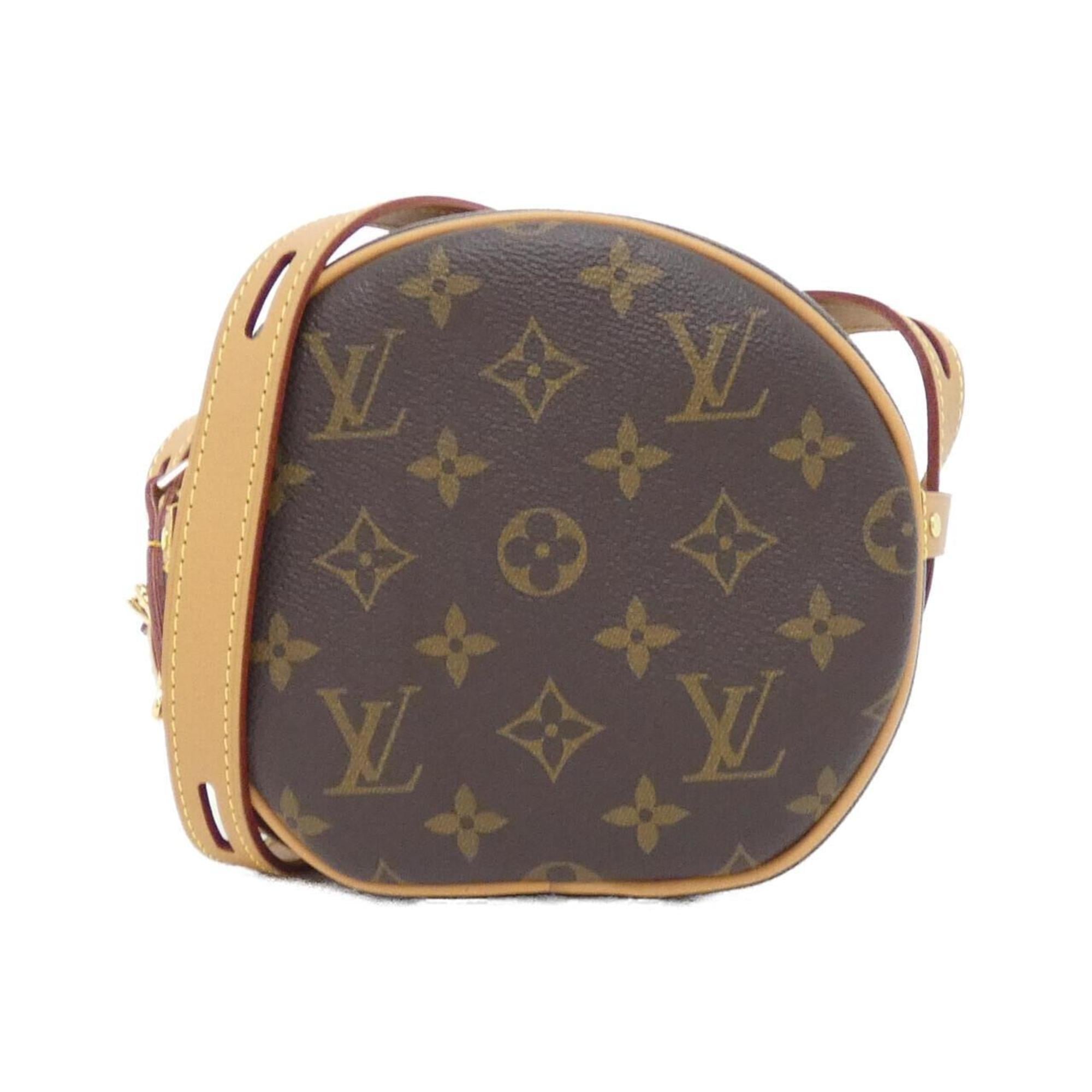 Louis Vuitton Marron Coated Canvas Shoulder Bag (Pre-Owned)