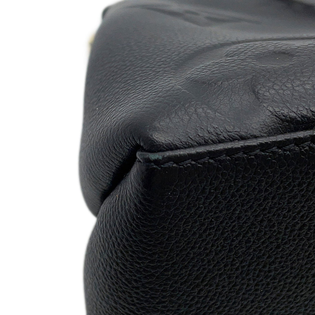 Louis Vuitton Black Monogram Noir Monogram Empreinte Handbag Shoulder Bag (Pre-Owned)