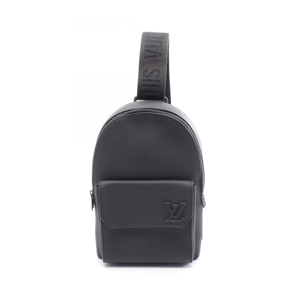 Louis Vuitton Black Leather Fanny Pack (Pre-Owned)