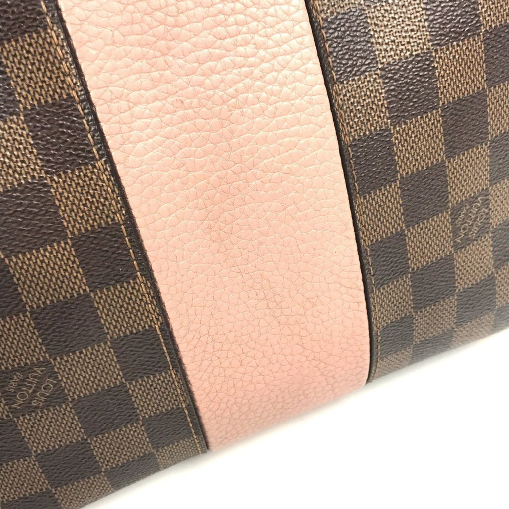 Louis Vuitton Damier Brown Pink Damier Canvas Handbag Shoulder Bag (Pre-Owned)