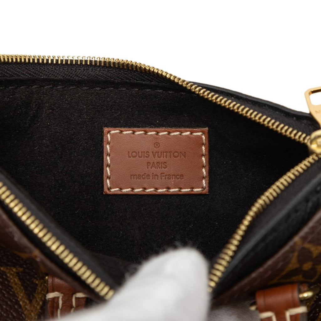Louis Vuitton Brown Monogram Noir Monogram Handbag Shoulder Bag (Pre-Owned)