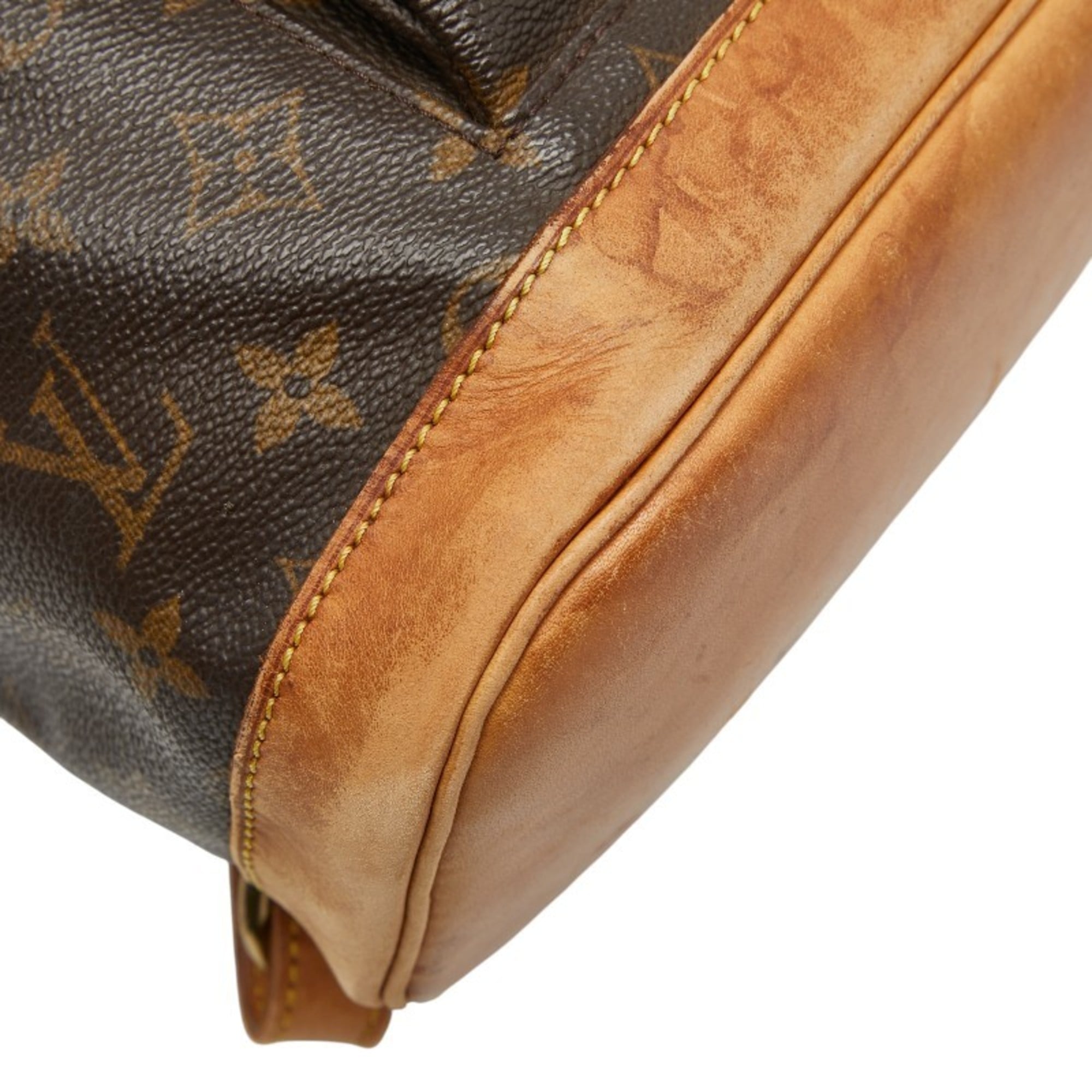 Louis Vuitton Brown Pvc Leather Backpack (Pre-Owned)