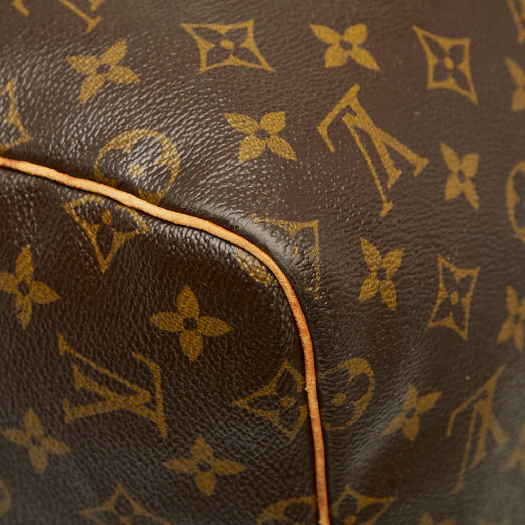 Louis Vuitton Brown Monogram Monogram Boston Bag (Pre-Owned)