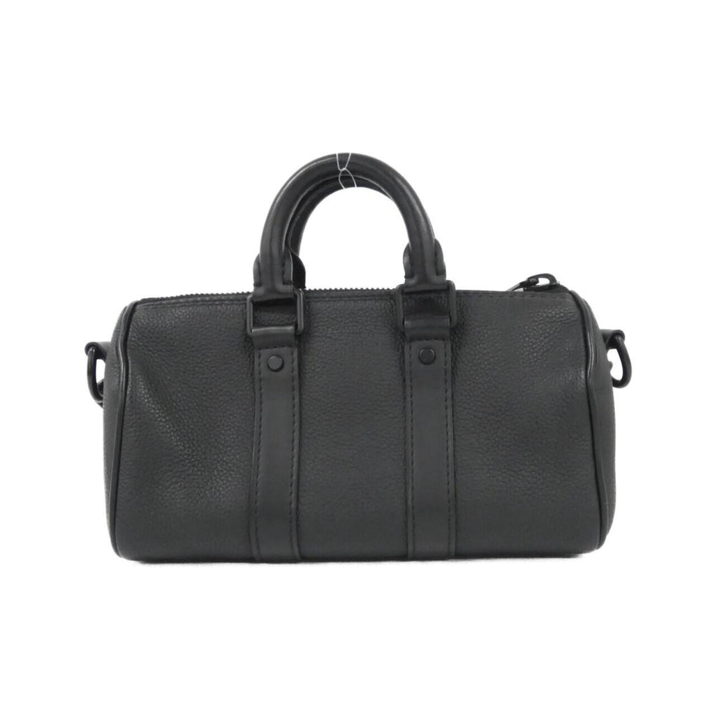 Louis Vuitton Black Leather Boston Bag (Pre-Owned)