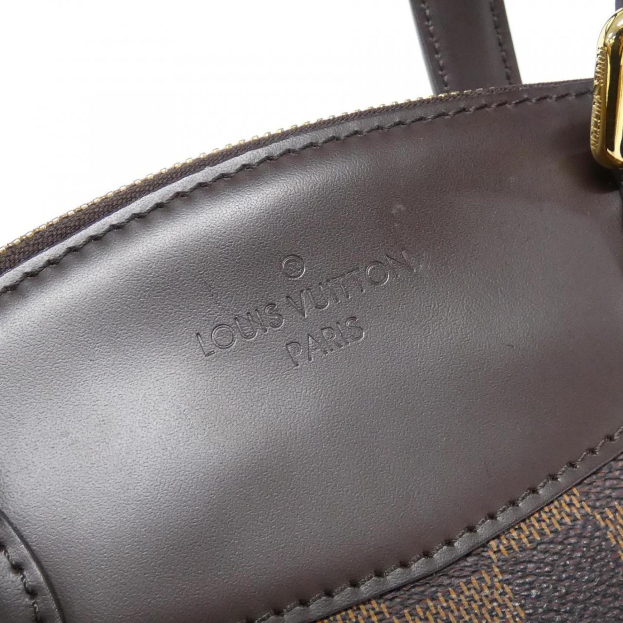Louis Vuitton Brown Coated Canvas Handbag (Pre-Owned)